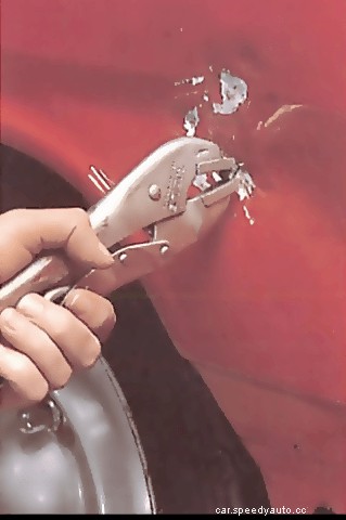 Smoothing out a dent