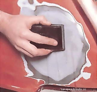 Smoothing out a dent