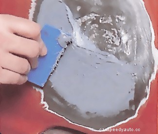 Smoothing out a dent