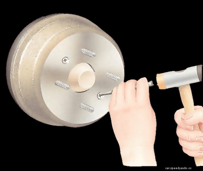 Renewing drum-brake shoes