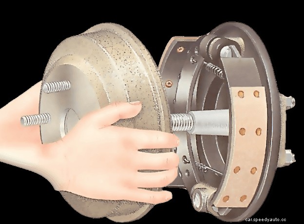 Renewing drum-brake shoes