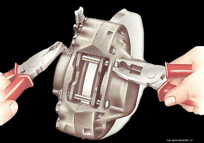 Renewing disc-brake pads