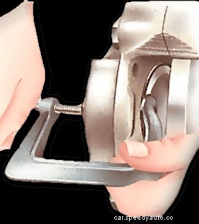 Renewing disc-brake pads