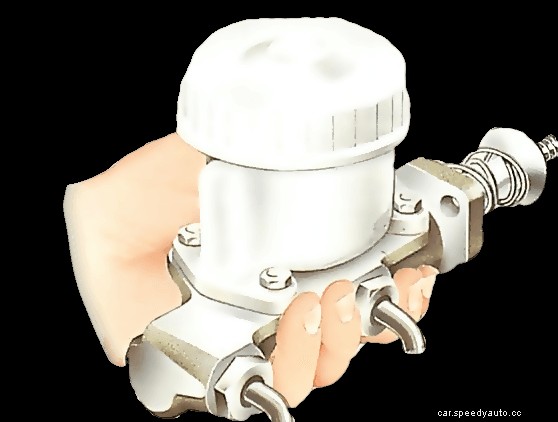 Replacing a master cylinder and servo unit