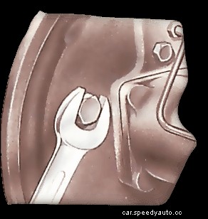 Adjusting the brakes