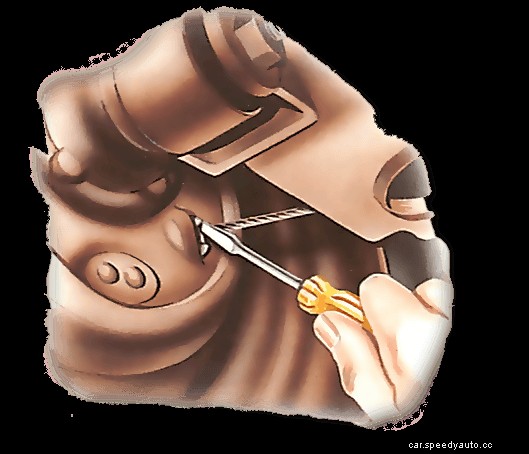 Replacing a handbrake cable