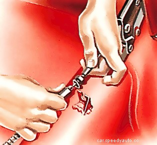 Replacing a handbrake cable