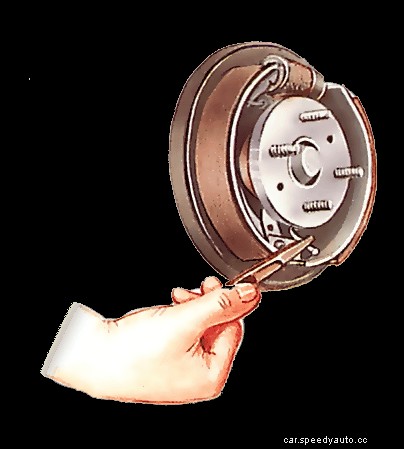 Replacing a handbrake cable