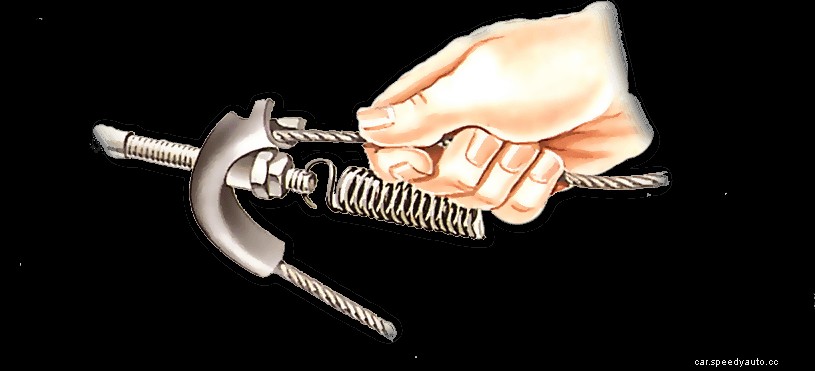Replacing a handbrake cable