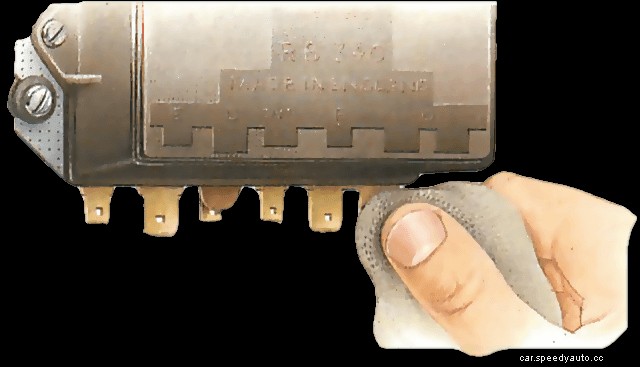 Cleaning and replacing a control box