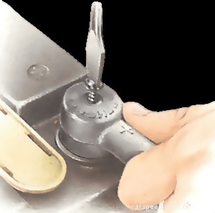 Checking battery leads and connections