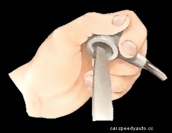 Checking battery leads and connections