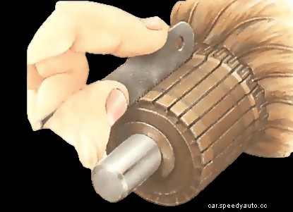 Replacing dynamo brushes