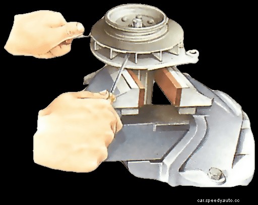 Removing and refitting a dynamo pulley