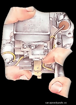 Renewing alternator brushes