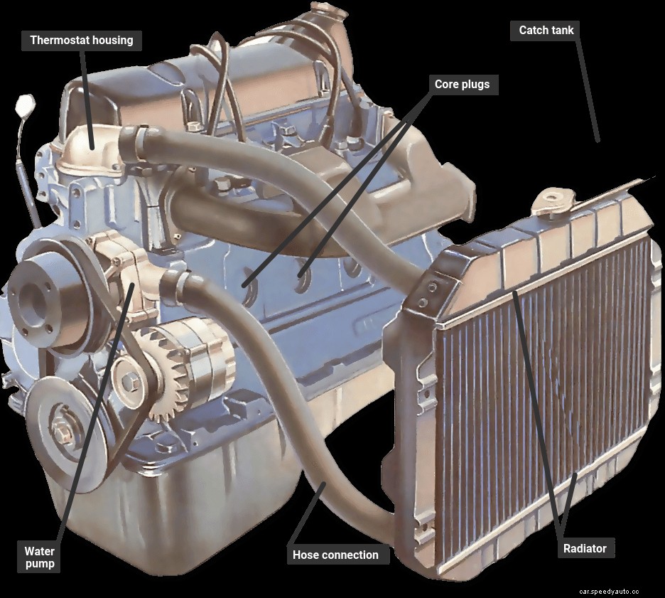 Checking for coolant leaks