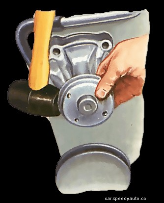 Replacing a water pump