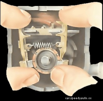 Fixing a windscreen wiper motor