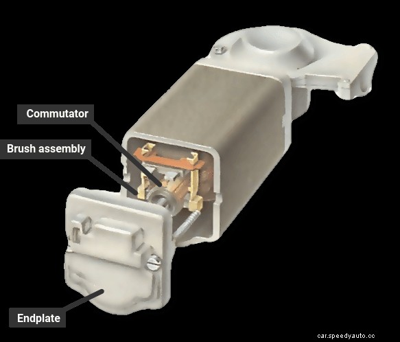 Fixing a windscreen wiper motor