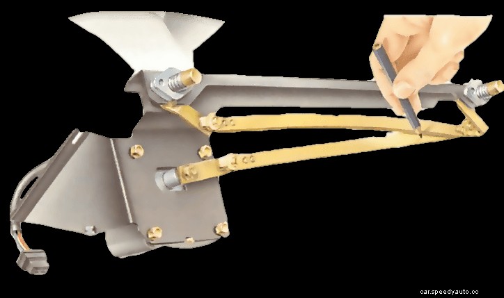 Fixing a windscreen wiper motor