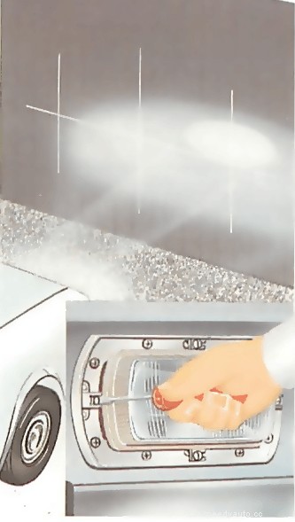 How to align headlights at home