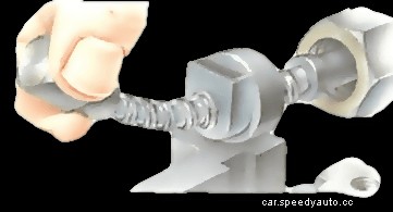 Servicing the windscreen-wiper mechanism