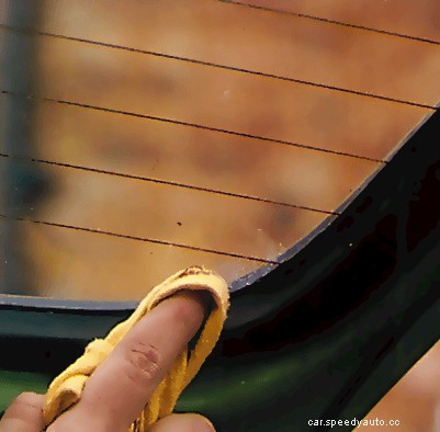 Fixing a heated rear window