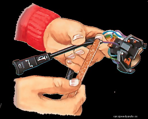 How to fix an indicator stalk