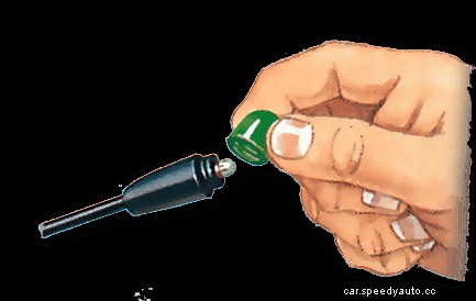 How to fix an indicator stalk