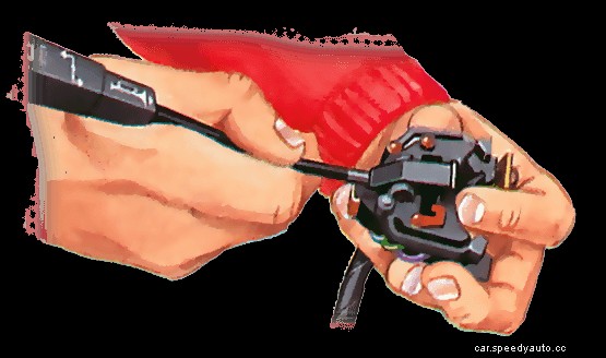 How to fix an indicator stalk