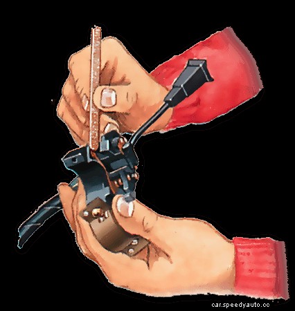 How to fix an indicator stalk