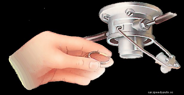 Servicing the fuel supply system