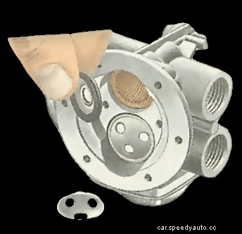 Cleaning fuel-pump filters