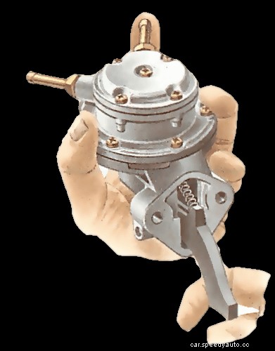 Checking a mechanical fuel pump