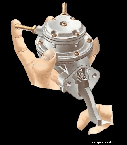 Checking a mechanical fuel pump