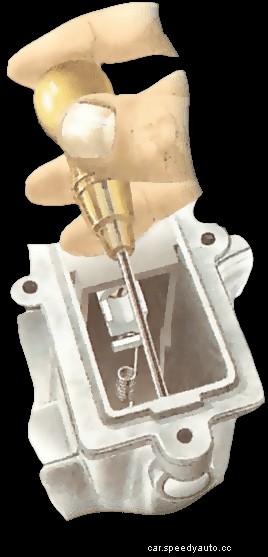 Checking a Ford VV carburettor
