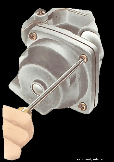 Checking a Ford VV carburettor