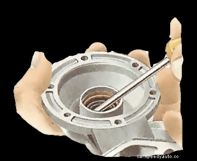 Servicing a mechanical fuel pump