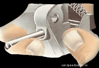 Servicing a mechanical fuel pump