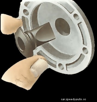 Servicing a mechanical fuel pump