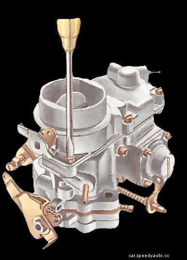 Checking and cleaning a fixed-jet carburettor