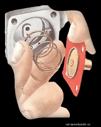 Checking and cleaning a fixed-jet carburettor