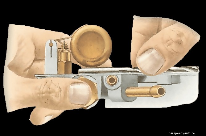 Checking and cleaning a fixed-jet carburettor