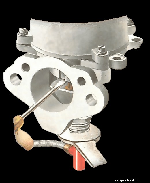 Adjusting an SU carburettor