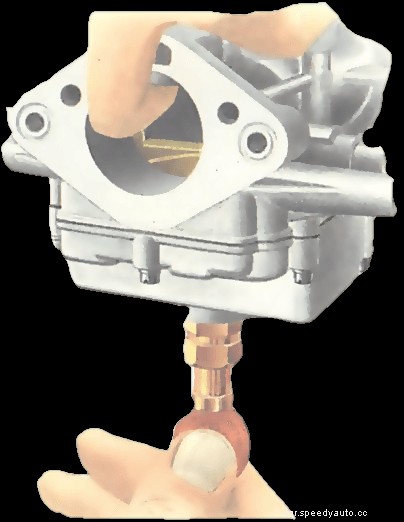 Adjusting a Stromberg carburettor