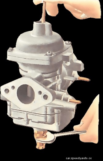 Adjusting a Stromberg carburettor