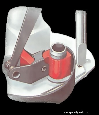 Fitting and adjusting contact-breaker points