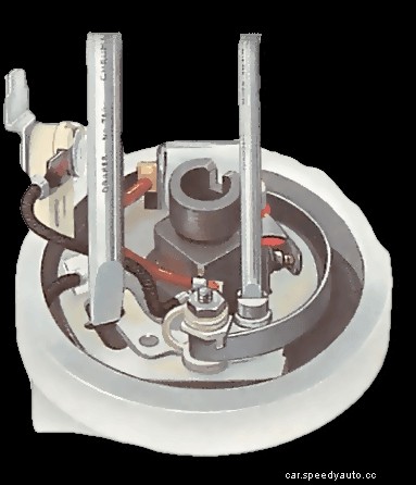 Fitting and adjusting contact-breaker points