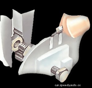 Fitting and adjusting contact-breaker points