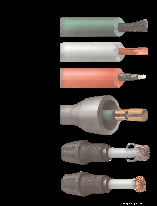 Fitting new high-tension leads